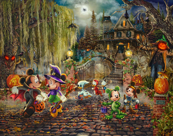 Disney Mickey and Minnie Halloween Fun