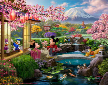 Disney Mickey and Minnie in Japan