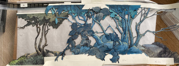 Peter Rabbit panning background