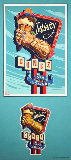 Infinity Conez Pin - on alert!