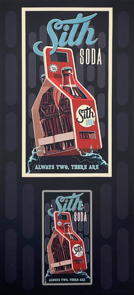 Sith Soda Pin - on alert!
