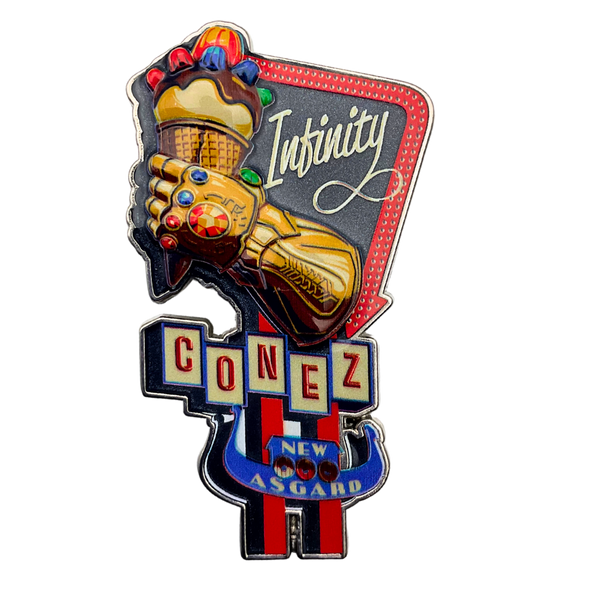 Infinity Conez Pin - on alert!