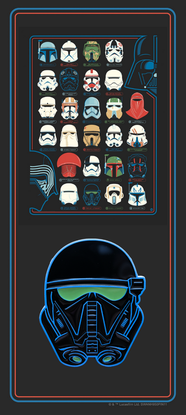 Helmets: Death Trooper Collectible Pin