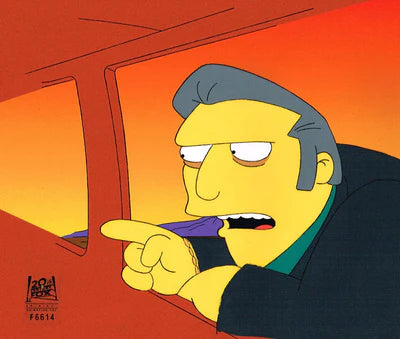 The Twisted World of Marge Simpson - Cel & Drawing Bundle