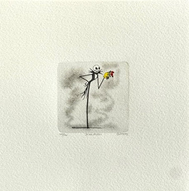 Jack Skellington #4 Etching