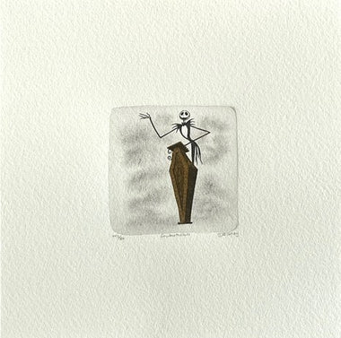 Jack Skellington #6 Etching