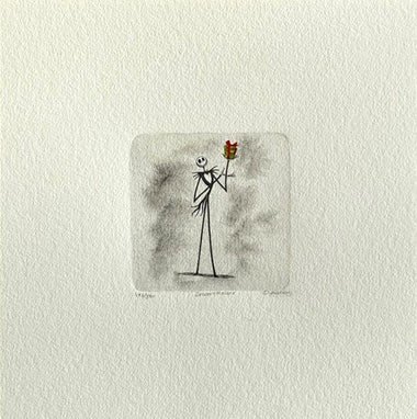 Jack Skellington #8 Etching