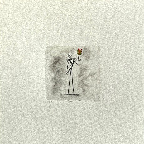 Jack Skellington #8 Etching