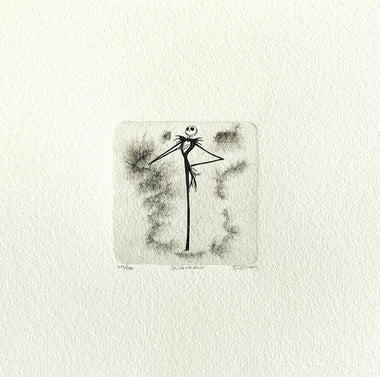 Jack Skellington #1 Etching