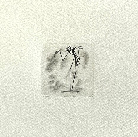 Jack Skellington #9 Etching