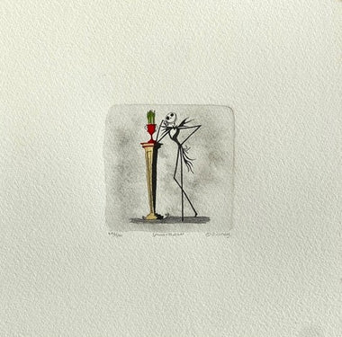 Jack Skellington #10 Etching