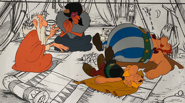 Asterix in America Original Production Art
