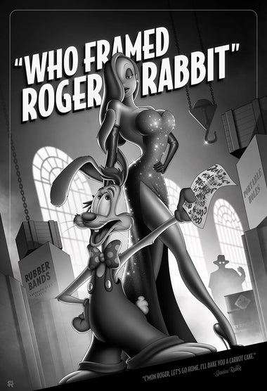 Who Framed Roger Rabbit - Black and White Variant