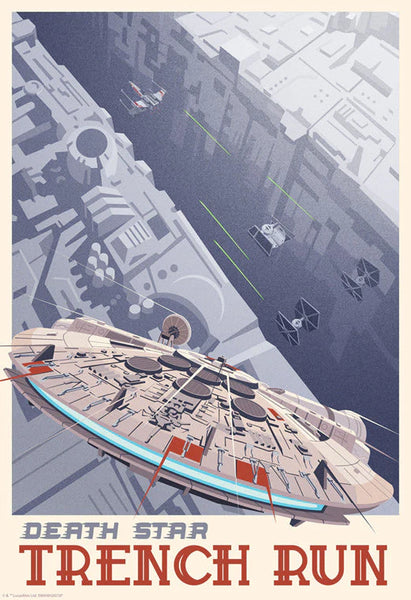 Death Star Trench Run