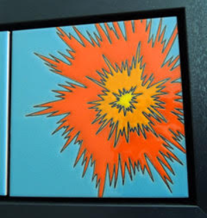 Wile E. Coyote Framed Tiles