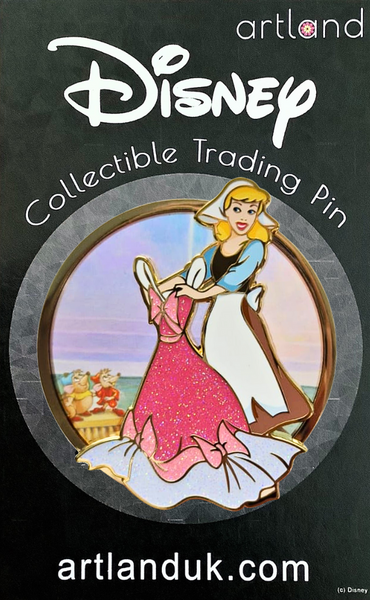 Aurora and Cinderella Pin on Glass Bundle