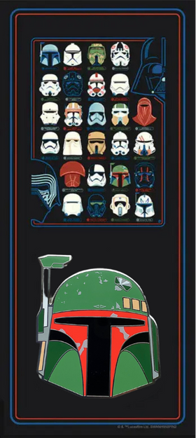 Helmets: Boba Fett Collectible Pin