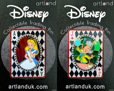 Hatter Jack of Diamonds and Alice Ace of Spades Card Bundle