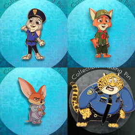 Zootopia Cut Out Bundle of 4