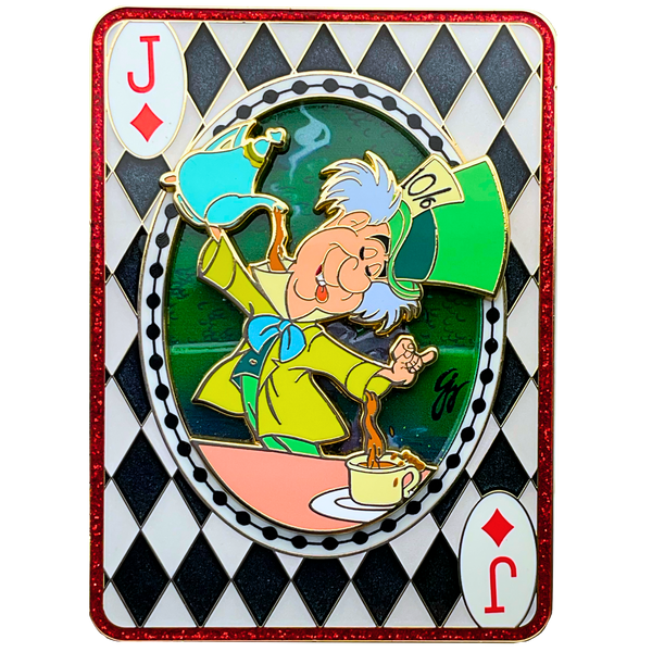 Hatter Jack of Diamonds and Alice Ace of Spades Card Bundle