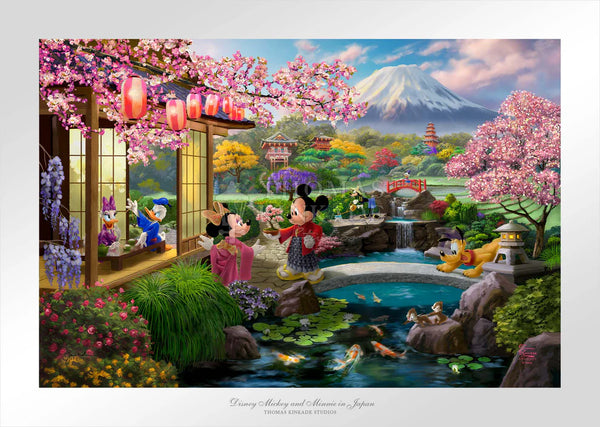 Disney Mickey and Minnie in Japan