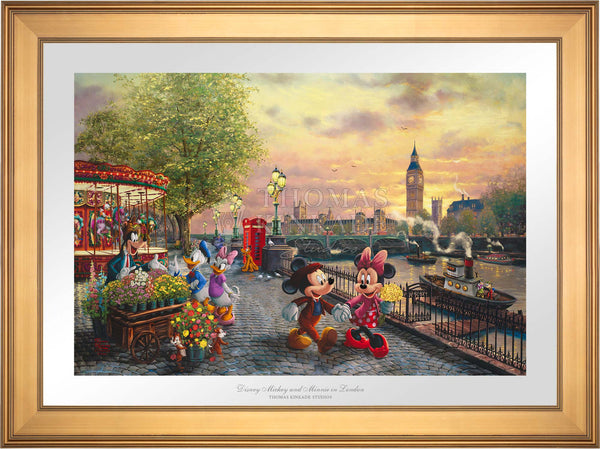 Disney Mickey and Minnie in London