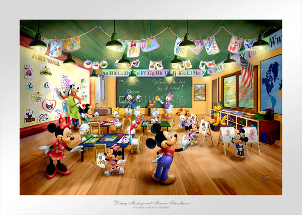 Disney Mickey and Minnie Schoolhouse