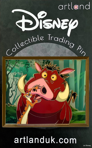 Pumbaa & Timon Stained Glass