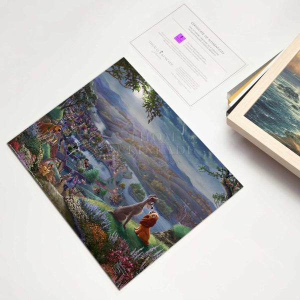 Disney Lady and the Tramp Falling in Love