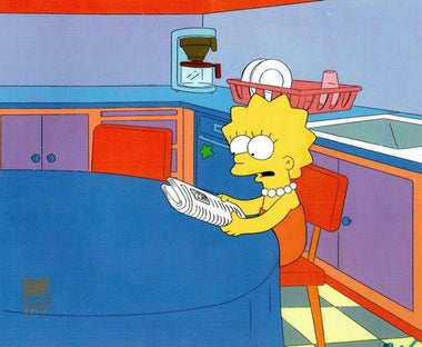 The Old Man and Lisa - Lisa Reading