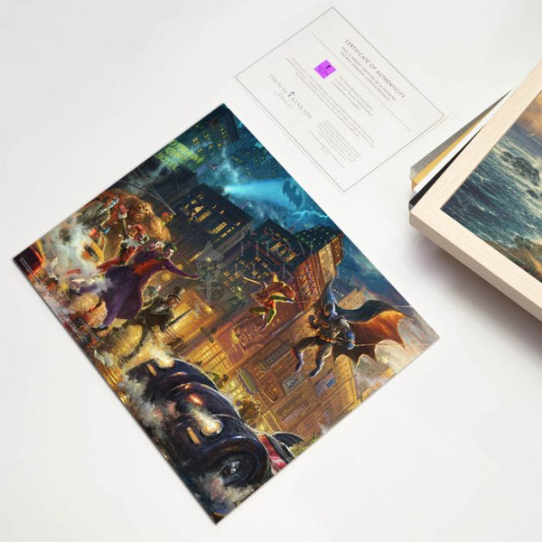 The Dark Knight Saves Gotham City