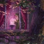 Beauty and the Beast Dancing in the Moonlight