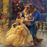 Beauty and the Beast Dancing in the Moonlight