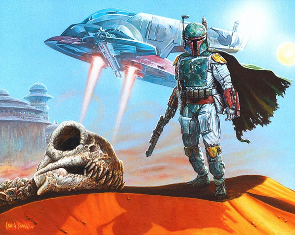 Fett Collects - Canvas