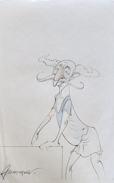 Hercules Head Animator Signed Model Sheets