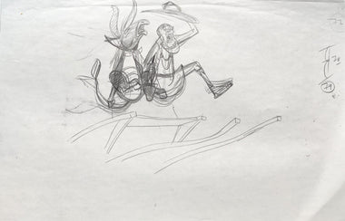 Hercules Head Animator Signed Model Sheets