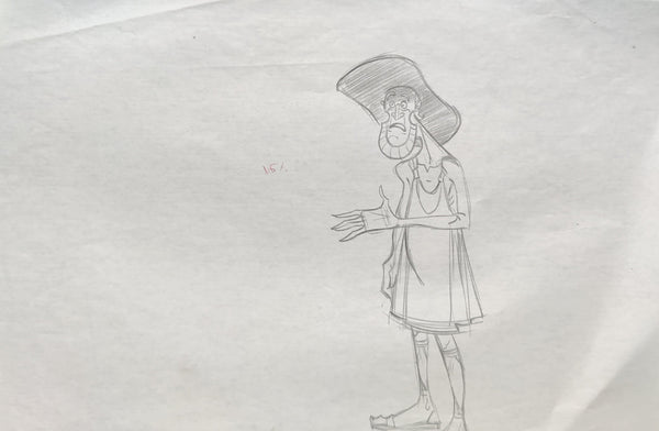 Hercules Head Animator Signed Model Sheets