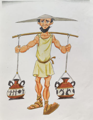 Hercules Head Animator Signed Model Sheets