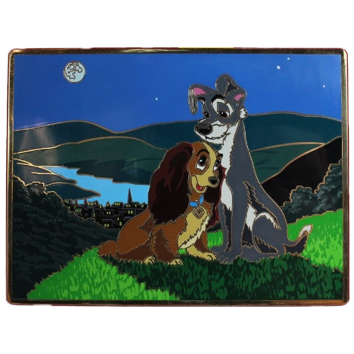 Studio Art Archives Series - Moonlight Romance - Lady and the Tramp