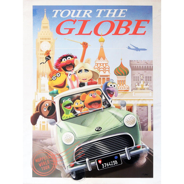 Tour the Globe Art Print