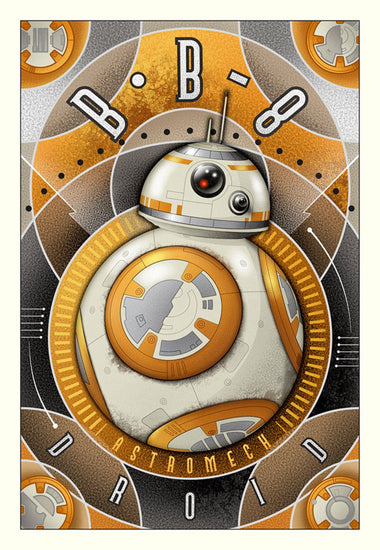 BB-8 Astromech Droid - Canvas Small