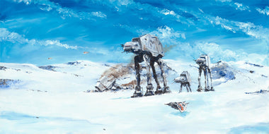 Imperial Walkers on the North Ridge - Canvas