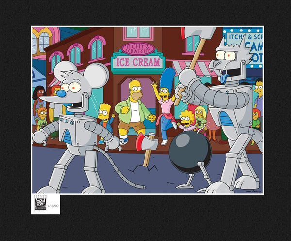 Itchy & Scratchy Land: Parade