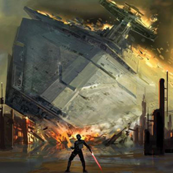 Apprentice Crashes a Star Destroyer