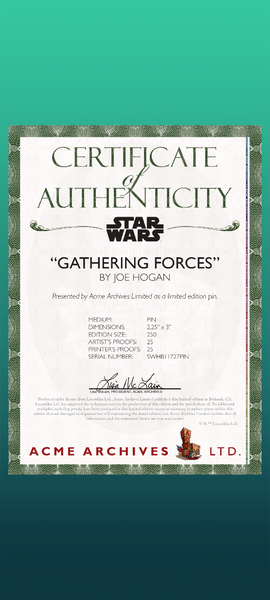 Gathering Forces Pin