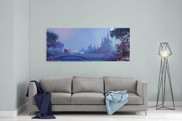 Race Through the Night - Canvas