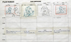 Hurricane Neddy Storyboard
