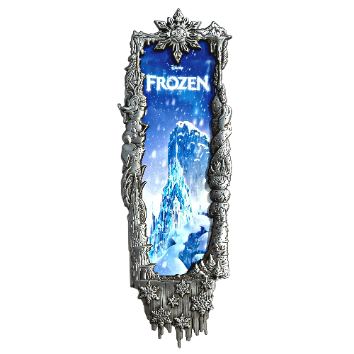 Frozen Framed Pin
