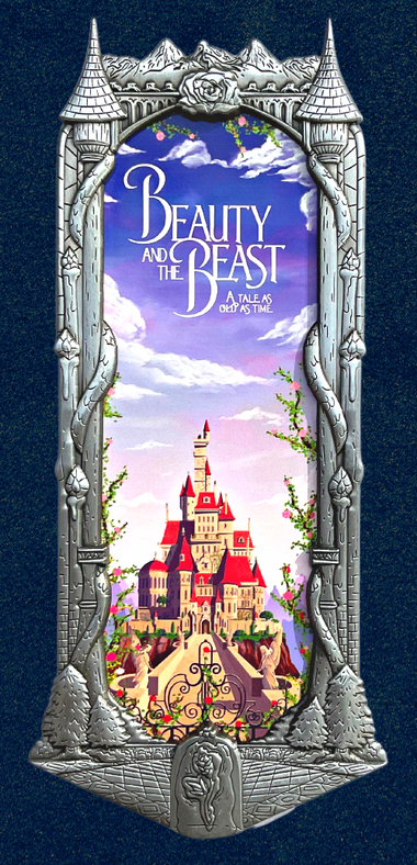 Beauty and the Beast Framed Pin