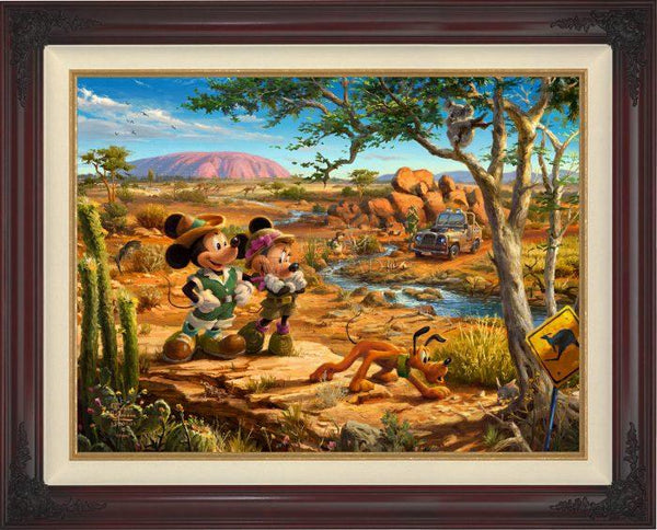 Mickey & Minnie in the Outback